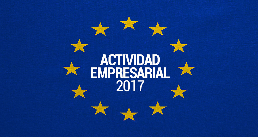 2017: Mejor año de actividad empresarial de la eurozona en más de una década