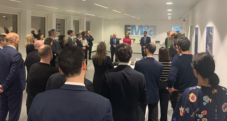 ESCRIBANO Mechanical & Engineering inaugura su nueva oficina en Bruselas