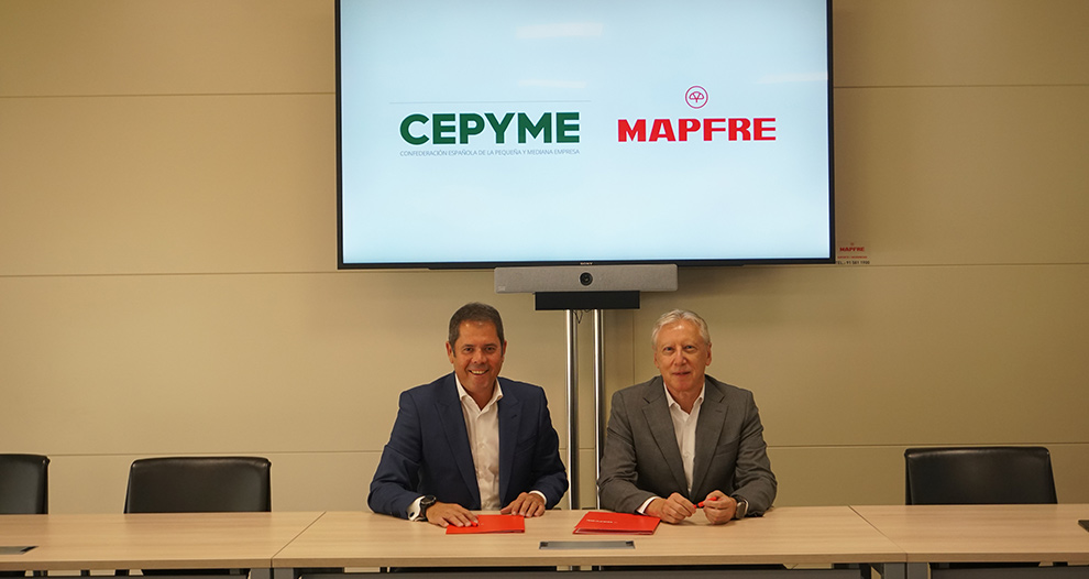 CEPYME Y Mapfre renuevan su acuerdo de colaboración para acompañar a las pymes en su desarrollo