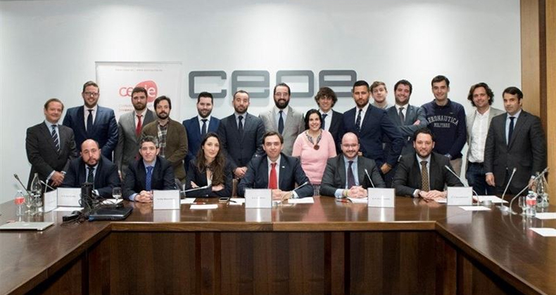 Juan Merino, reelegido presidente de la patronal de jóvenes empresarios CEAJE