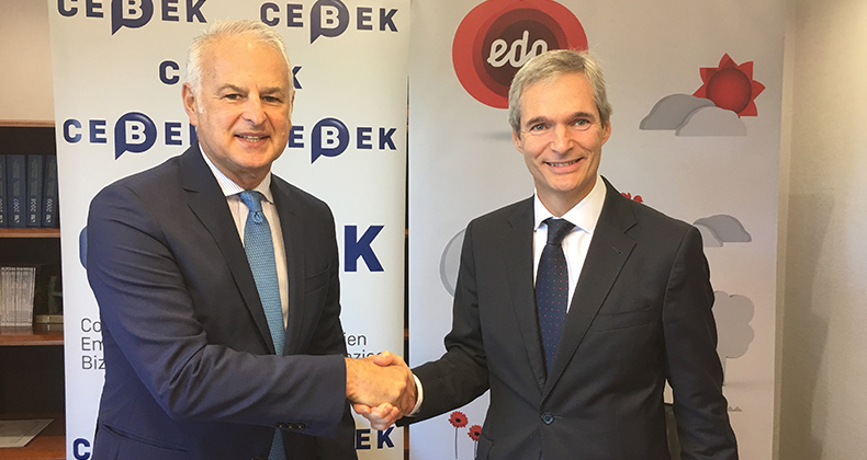 Acuerdo entre EDP y CEBEK para mejorar la gestión de la energía entre las empresas de Bizkaia