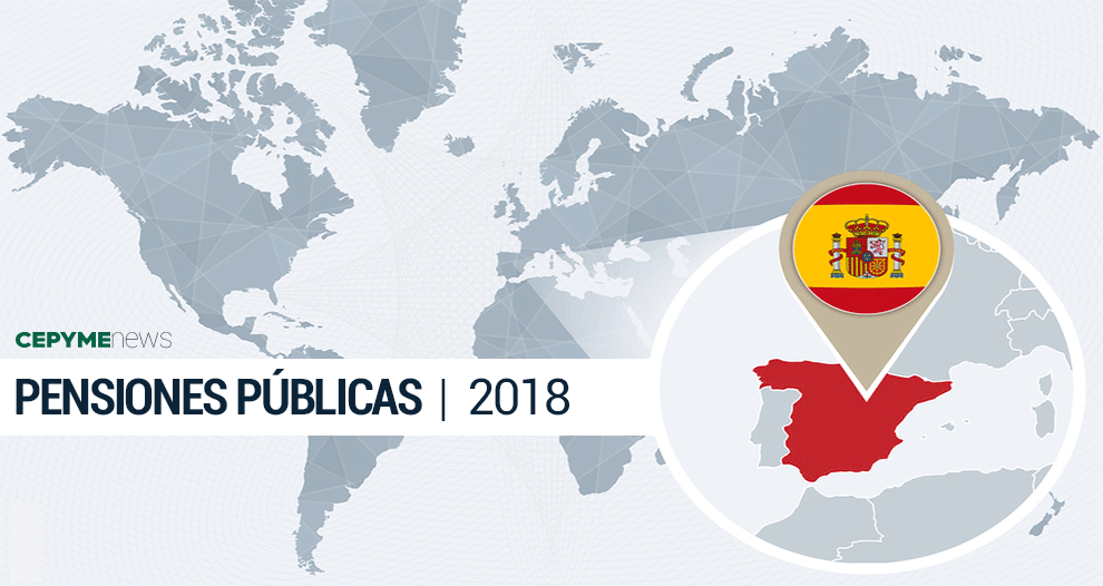Así quedan las pensiones públicas en 2018