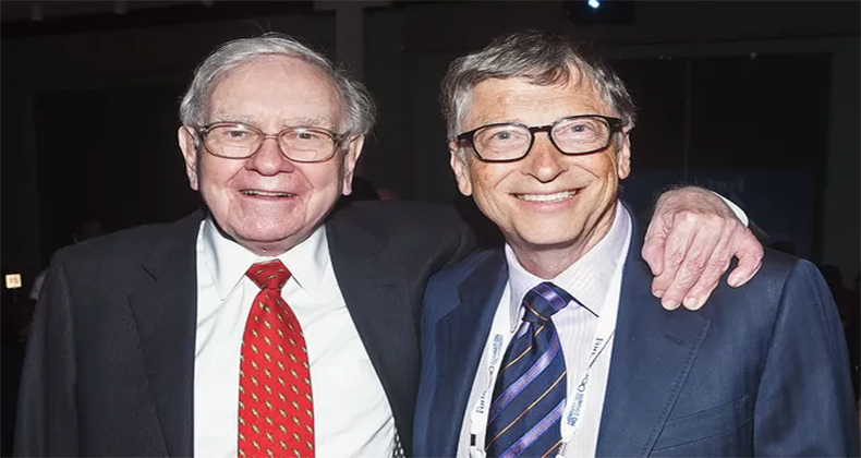 Bill Gates, Warren Buffett y Richard Branson tienen la misma definición de éxito