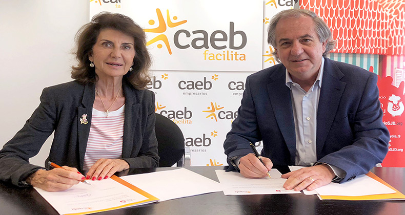 CAEB y la Fundació Sant Joan de Déu Serveis Socials Mallorca acuerdan trabajar a favor de la reinserción laboral de personas en riesgo de exclusión social
