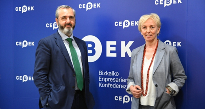 Carolina Pérez Toledo nueva presidenta de CEBEK en sustitución de Iñaki Garcinuño