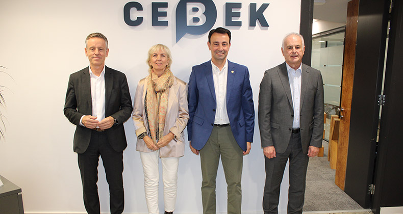 CEBEK se reúne con el Vicelehendakari y consejero de Economía, Trabajo y Empleo del Gobierno Vasco Mikel Torres
