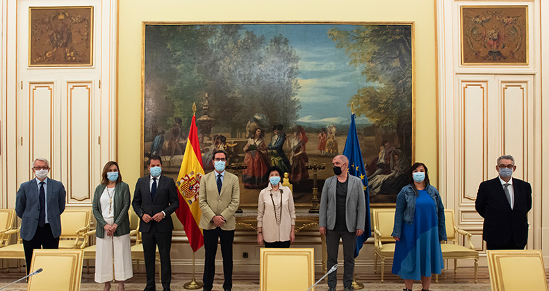 El presidente de CEOE y el presidente de CEPYME se reúnen con la Ministra de Educación y Formación Profesional, Isabel Celaá