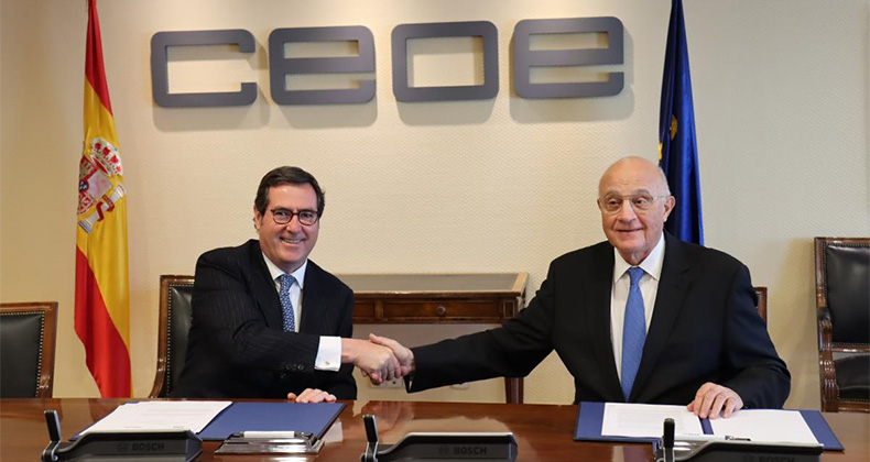 CEOE y Banco Sabadell firman un acuerdo para facilitar financiación al sector empresarial