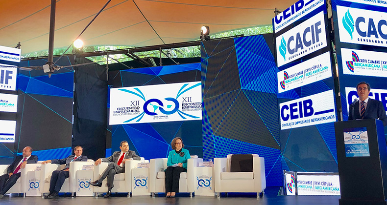 CEOE-CEIB, SEGIB y CACIF inauguran el XII Encuentro Empresarial Iberoamericano en La Antigua, Guatemala