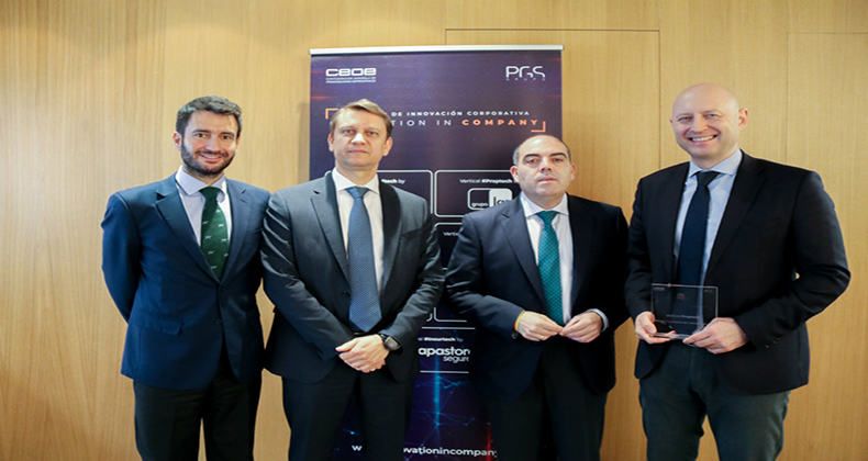 CEOE Y GRUPO PGS PREMIAN A LAS STARTUPS GANADORAS DE LA PRIMERA EDICIÓN DE ‘INNOVATION IN COMPANY’