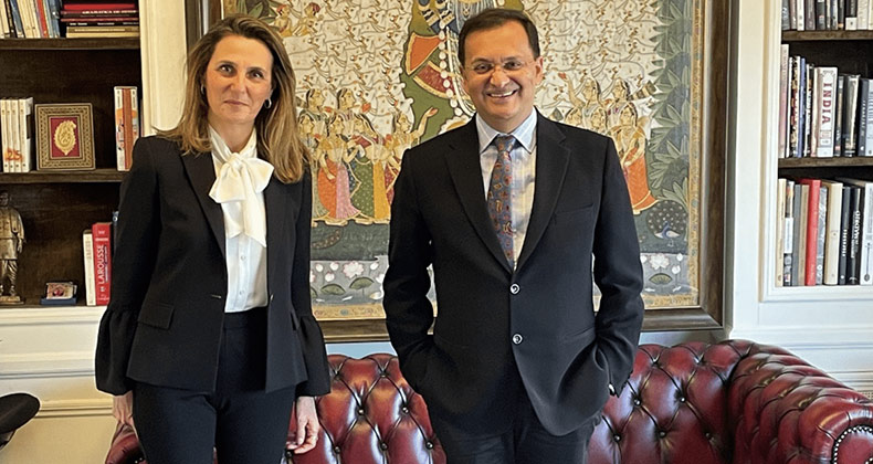 CEOE Internacional se reúne con el nuevo embajador de India en España, Dinesh K. Patnaik