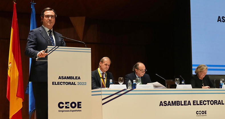CEOE da su respaldo mayoritario a Garamendi como presidente para los próximos cuatro años