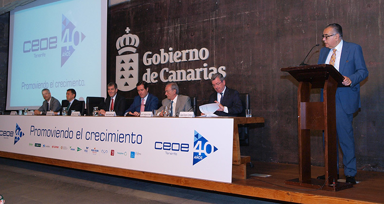 CEOE-Tenerife celebra su 40 aniversario
