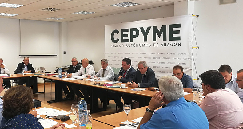 CEPYME Aragón apoya la candidatura de Garamendi