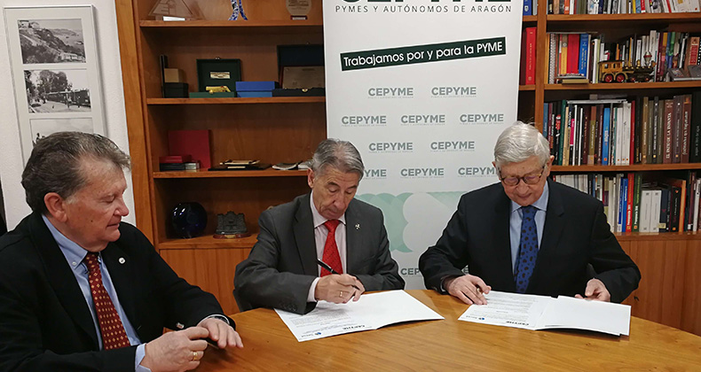CEPYME Aragón firma un acuerdo con SECOT para favorecer el asesoramiento a emprendedores