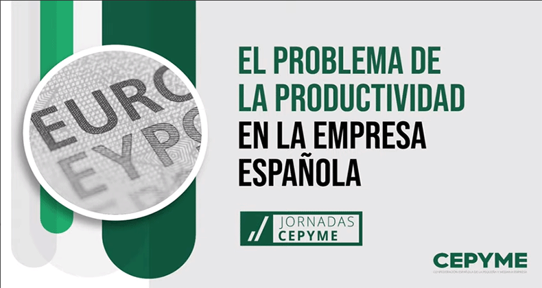 CEPYME avisa de que la productividad de la empresa española se ha desplomado un 7,5% en los últimos cuatro años