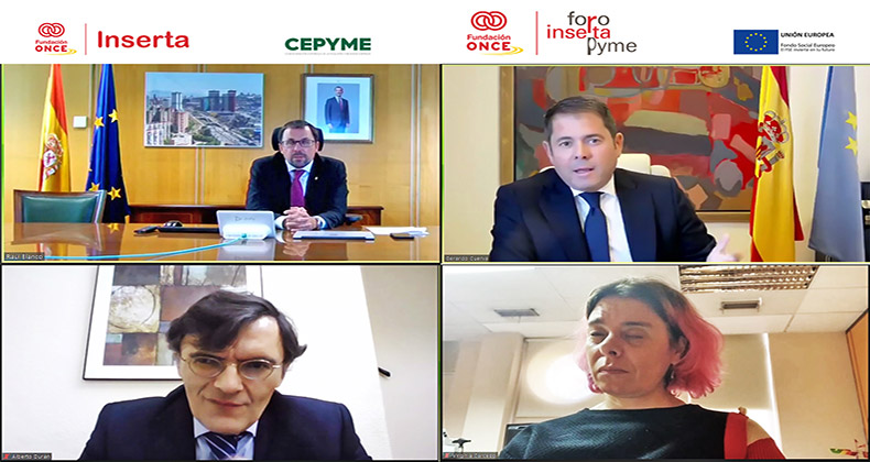 CEPYME y Fundación ONCE se unen para impulsar la contratación de profesionales con discapacidad en las pymes