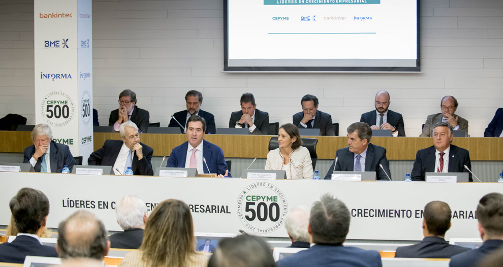 CEPYME presenta las 500 empresas líderes en crecimiento empresarial en 2018