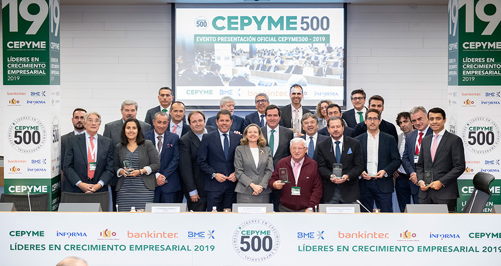 CEPYME presenta las 500 empresas líderes en crecimiento empresarial en 2019