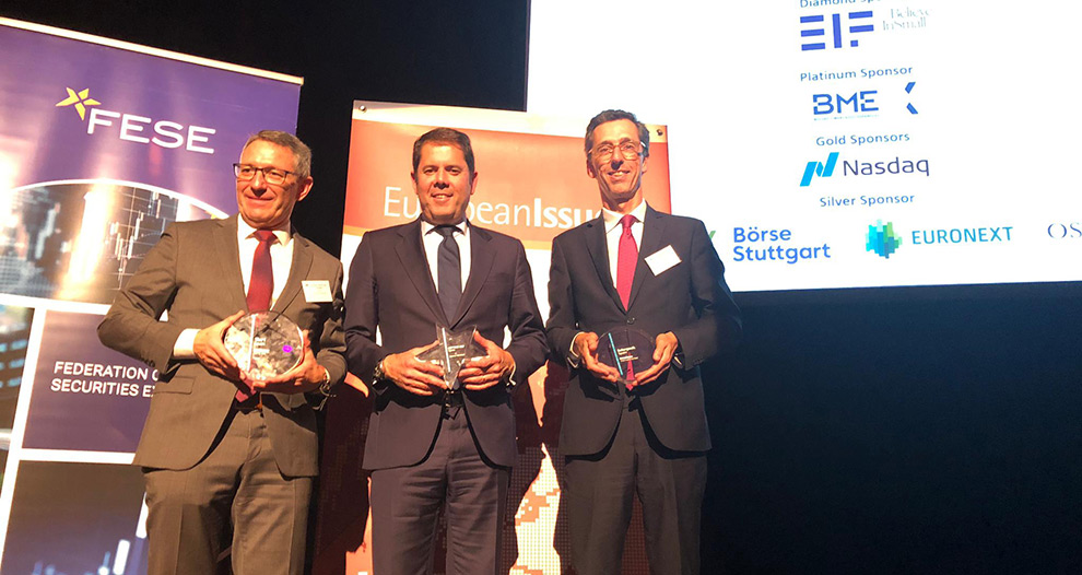 CEPYME500 obtiene la SpecialMention en los European Small and Mid-CapAwards 2019, que promueve la DG de Mercado Interior, Industria, Emprendimiento y Pymes de la Comisión Europea