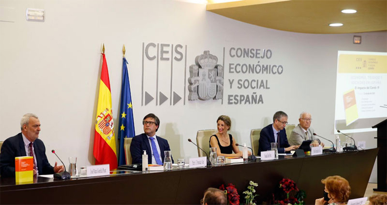 El CES aboga por un plan de recuperación con un programa ambicioso de inversión pública