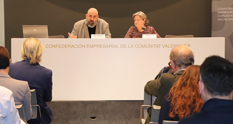 La CEV presenta el estudio: “Futuro del trabajo y digitalización: desafíos para la prevención de riesgos laborales en la Comunitat Valenciana”