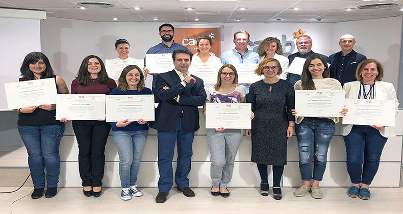 Clausura del Programa Avanzado de Marketing Digital y Social Media organizado por CAEB
