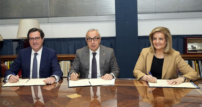 El COE, CEOE y Fundación CEOE firman un convenio de colaboración