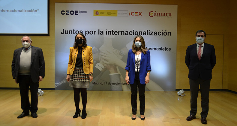 Comercio lanza la plataforma #JuntosMasLejos para apoyar la internacionalización de las empresas españolas