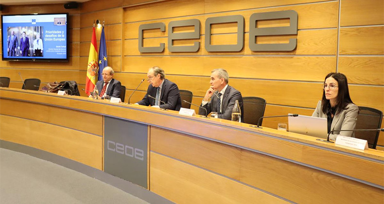 La Comisión de Unión Europea de CEOE debate con la Comisión Europea sobre las prioridades y desafíos actuales de la UE