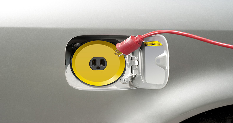 La opción de compra de un automóvil eléctrico