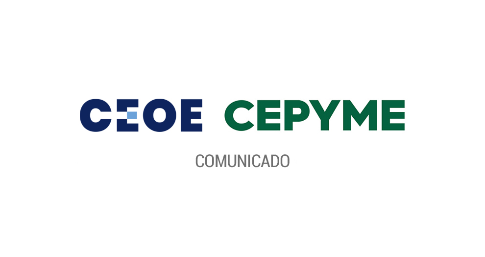 Comunicado CEOE-CEPYME