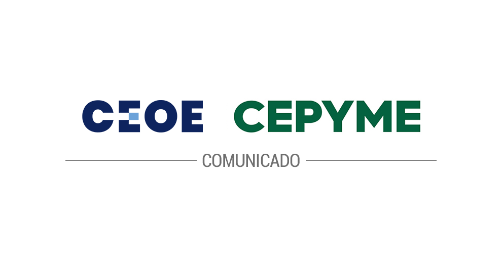Comunicado CEOE CEPYME