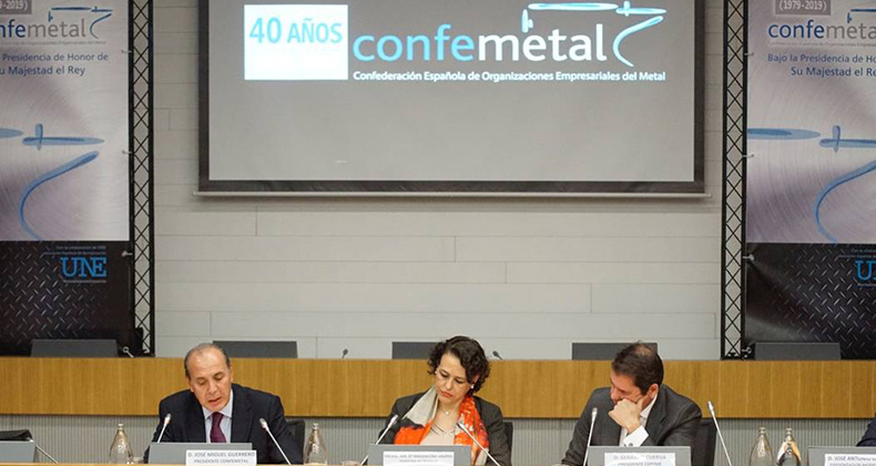 CONFEMETAL celebra su cuadragésimo aniversario