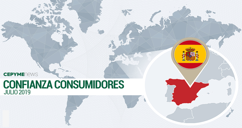 La confianza del consumidor cae 5,3 puntos en julio y vuelve a terreno negativo