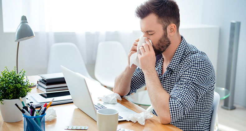 Consejos para un ambiente de trabajo sano en invierno