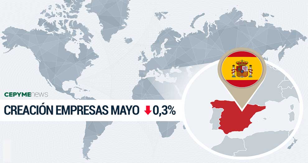 La creación de empresas baja y encadena dos meses de descensos