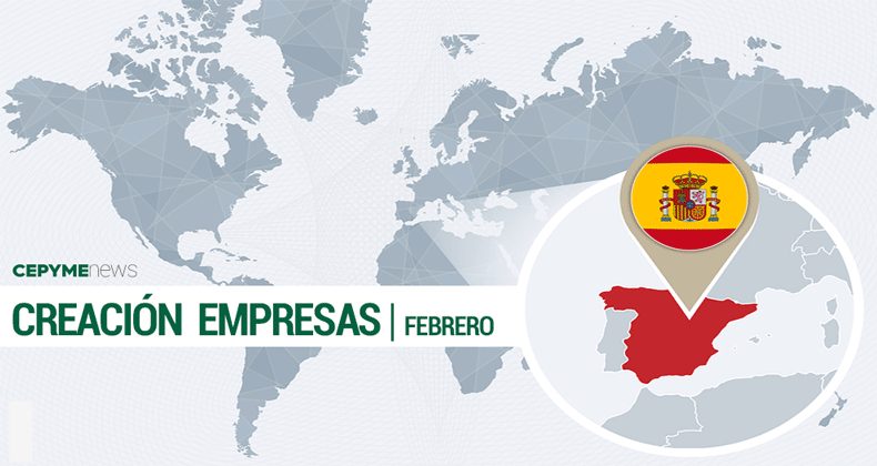 La creación de empresas baja un 0,67% en febrero, hasta 9.136 sociedades