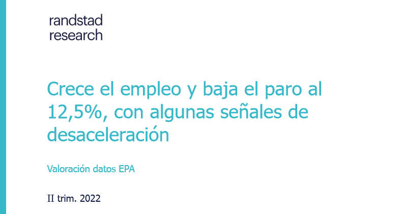 Crece el empleo y baja el paro al 12,5%, con algunas señales de desaceleración