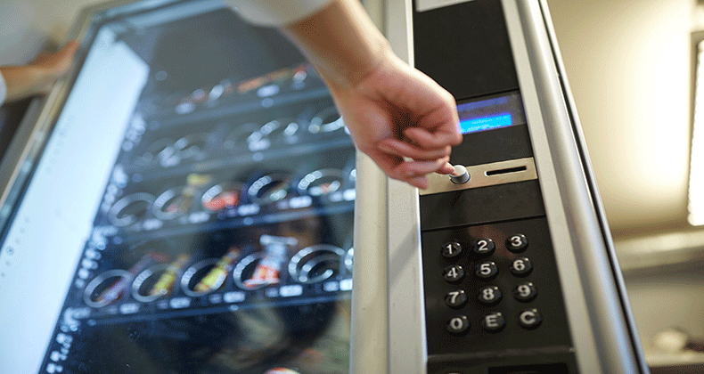 Crece el negocio del vending de alimentos y bebidas
