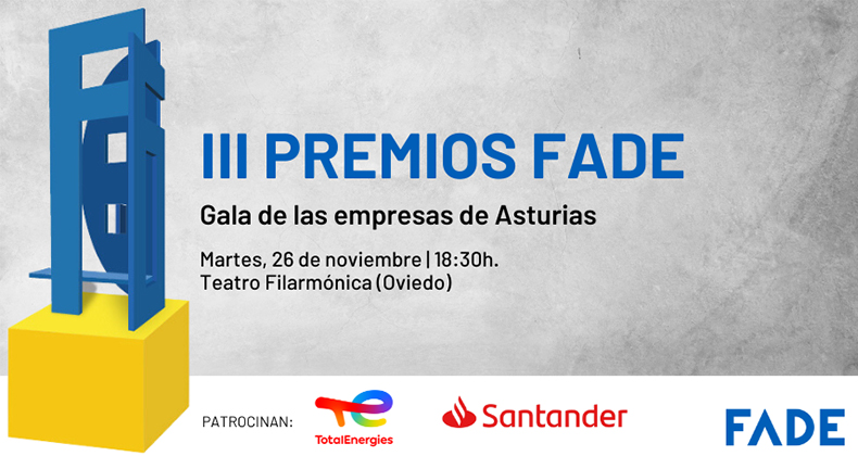 Crivencar y Alsa, ganadores de la tercera edición de los Premios FADE
