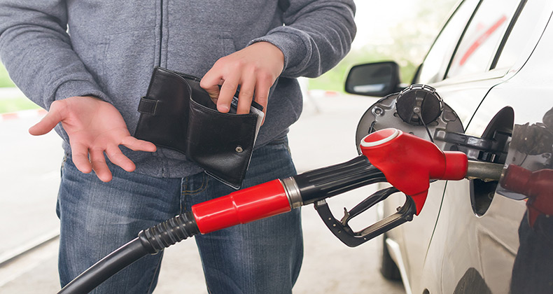 ¿Cuánto te gastas del sueldo en gasolina?