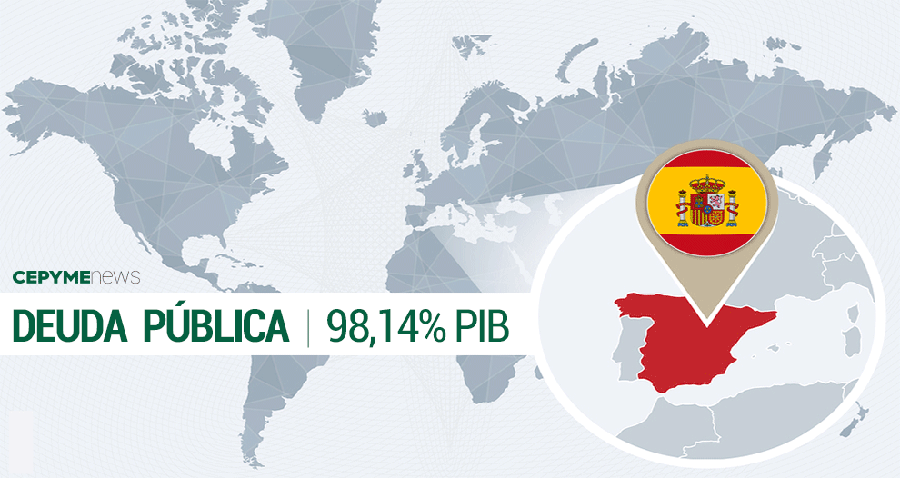La deuda pública alcanza nuevo máximo al subir en 1.184 millones en enero y se sitúa en el 98,14% del PIB