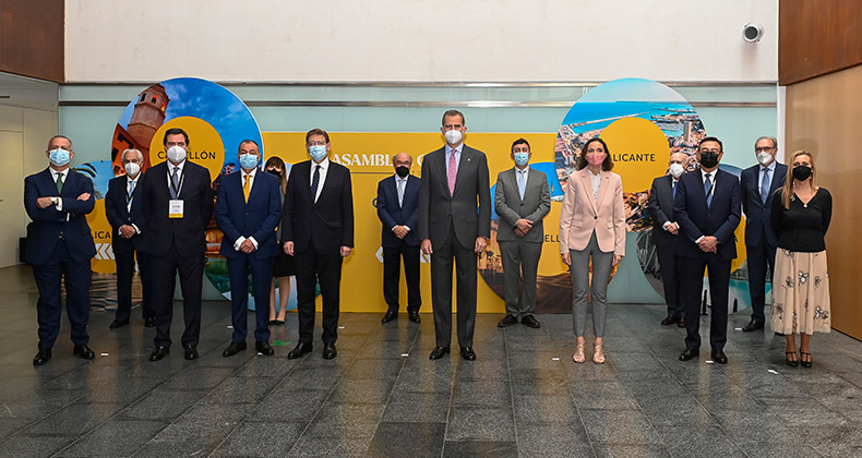 El Rey clausura la Asamblea General de la CEV