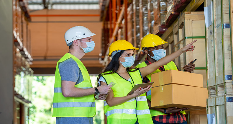 El empleo en logística recupera los niveles de 2019 con cerca de 124.000 contratos