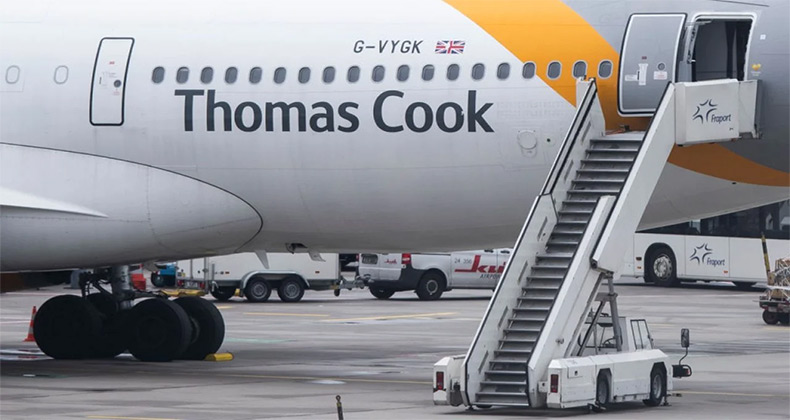 Las empresas afectadas por la quiebra de Thomas Cook podrán aplazar los pagos a la Seguridad Social