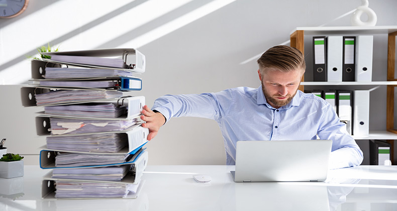 Un 64% de las empresas españolas ha digitalizado al menos la mitad de sus documentos