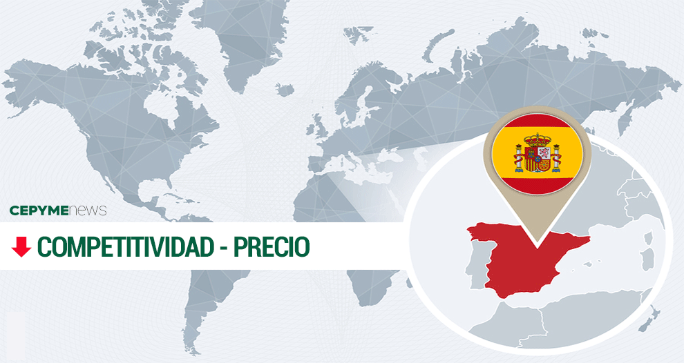 España empeoró en 2017 su competitividad-precio frente a la UE, la OCDE y los países Brics