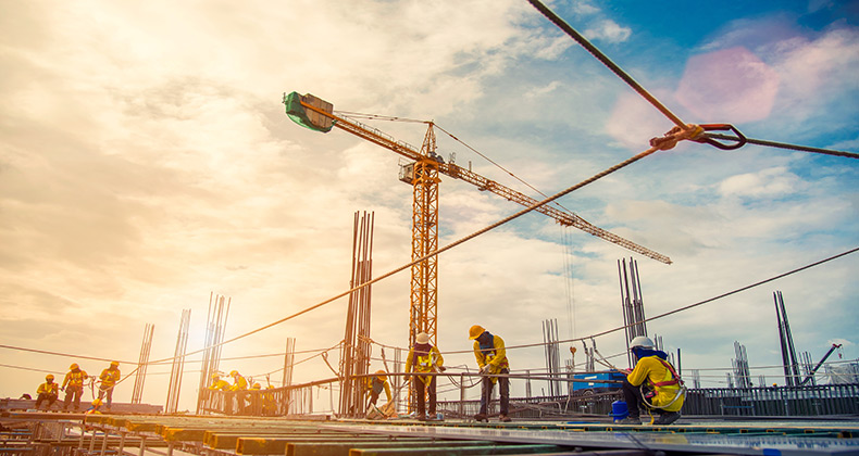 España, entre los países de la UE-28 con mayor aumento de la inversión en construcción en 2019