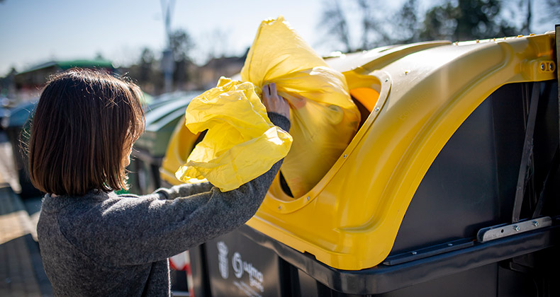 España recicló más de 1,6 millones de toneladas de envases domésticos de plástico, metal, briks y papel y cartón en 2022